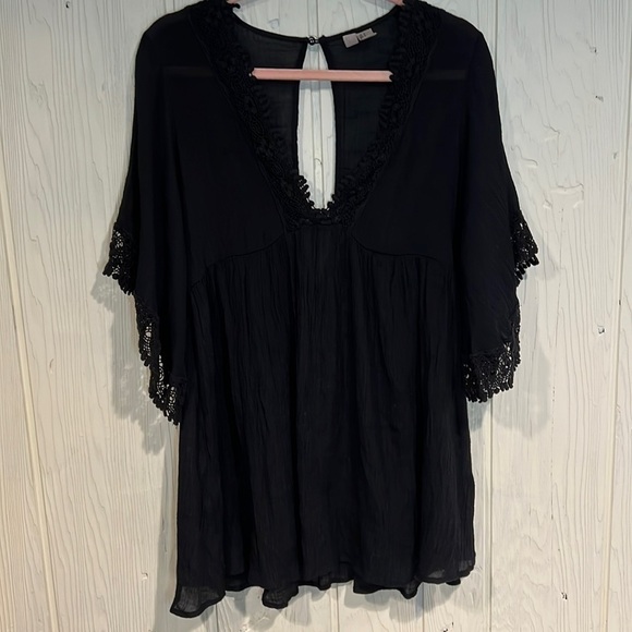 forever 21 Exclusive Blouse/Cover up, Size S - Picture 1 of 6